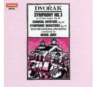 Dvorak / Jarvi / Scottish Nat. Orch. – Symphonie n°3, Ouverture Carnaval, Variations symphoniques