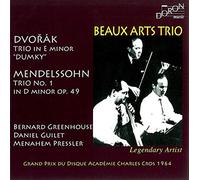 Dvorak-Mendelssohn Beaux Arts Trio