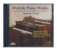 Dvorak – Oeuvres pour piano – Kvapil – Alto