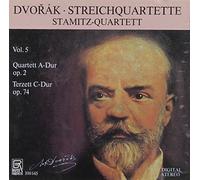 Dvorak Quartets, Vol. 5: String Quartet in A Major, Op. 2 / Terzetto in C Minor, Op. 74 by Stamitz Quartet