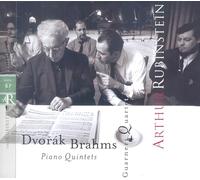 Dvorak : Quintette avec piano n° 2, en la majeur, op. 81 - Brahms : Quintette avec piano en fa mineur, op. 34
