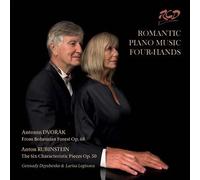 Dvorák & Rubinstein : Musique romantique pour piano à quatre mains CD