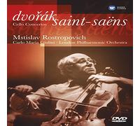 Dvorak - Saint-Saëns : Concertos pour violoncelle / Rostropovitch, Giulini
