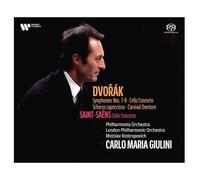 Dvorak / Saint-Saëns – Symphonies nos 7-9 / Concerto pour violoncelle n°4 – CD
