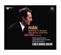 Dvorak & Saint-Saëns Symphonies N° 7-9, Scherzo Capriccioso - Cd Album