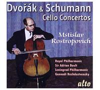 Dvorák, Schumann : Concertos pour Violoncelle. Rostropovitch, Boult, Rozhdestvensky.