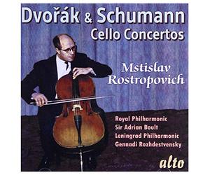 Dvorák, Schumann : Concertos pour Violoncelle. Rostropovitch, Boult, Rozhdestvensky.
