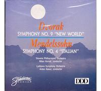 Dvorak Sym.No.9(New World)/Mendelssohn Sym.No.4(Italian)