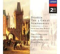 Dvorak: Symphonies Nos. 7-9, Scherzo Capriccios by The Cleveland Orchestra NEUF