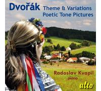 Dvorák – Thème et Variations & Impressions Poétiques – Kvapil – Alto