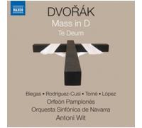 Dvorak – Messe en Ré majeur, Te Deum – CD