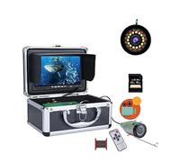 DVR Fish Finder Caméra de pêche sous-marine HD 1280 * 720 Screen15pcs LED blanches + 15pcs IR LEDS1080P for la 16GB Record,Équipement Professionnel(30M)