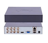 Enregistreur DVR Uniview Easy 8 Canaux HDTVI/HDCVI/AHD/CVBS + 2 extra IP Noir