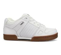 DVS Chaussures de skate Celsius pour homme, Blanc/blanc/gomme, 44.5 EU