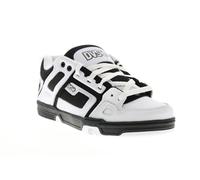 Scarpe Comanche White Black White Leather Skate Hip hop-EU 42