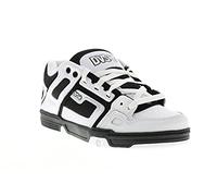 DVS Homme Comanche Chaussure de Skate, White Black White Leather, 39 EU