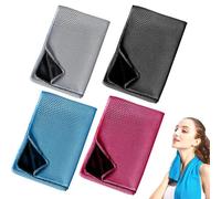 DVSWDMA 4PCS Serviette Sport, Cool Towel, Serviette de Refroidissement, Serviette rafraîchissante, Cooling Towel pour Entraînement pour Le Sport, la randonnée(30 × 100 cm)