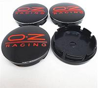 DVSWRB 4Pcs Voiture Alliage Cache Moyeux, pour OZ Racing, Capuchons Centre Roue Enjoliveurs avec Logo Roue Jante Emblème Badge Décoration Accessoires, 56mm