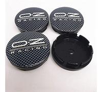 DVSWRB 4Pcs Voiture Alliage Cache Moyeux, pour OZ Racing, Capuchons Centre Roue Enjoliveurs avec Logo Roue Jante Emblème Badge Décoration Accessoires, 56mm
