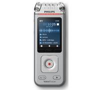 Dictaphone numérique Philips DVT4110 Gris Wifi et Application mobile Argent, Chrome G