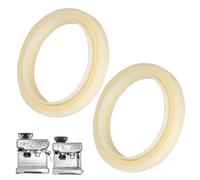 Dvvsav Lot de 2 joints de rechange pour machine à expresso Breville en silicone de 54 mm 878/870/860/880 et pièces de machine à expresso Sauge, rondelle en feutre de rechange Breville et accessoires à