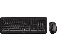 DW 5100, Ensemble Clavier et Souris Sans Fil, Disposition Française (AZERTY), Radio 2,4 GHz, Plug & Play, Souris Ergonomique pour Droitiers, Piles, Noir