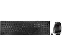 Dw 9500 Slim, Ensemble Clavier Et Souris Sans Fil, Disposition Eu (Qwerty), Bluetooth Ou Radio 2,4 Ghz, Souris Ergonomique Pour Droitiers, Gris Anthracite