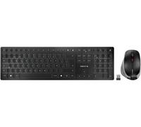 Dw 9500 Slim, Ensemble Clavier Et Souris Sans Fil, Disposition Eu (Qwerty), Bluetooth Ou Radio 2,4 Ghz, Souris Ergonomique Pour Droitiers, Gris Anthracite