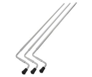 DW DW Floor Tom Leg Set Chrome