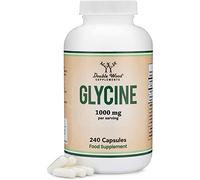 DW Glycine Complement | 240 Gelules Glycine Haute Teneur - 1000 mg par Portion | Complément Alimentaires Acides Aminés | Sans OGM Sans Gluten | Fabriqué au Royaume-Uni