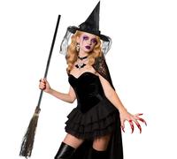 Dwafill Costume de sorcière pour enfant garçon - Cape de sorcière - Costume de sorcière pour enfant garçon - Costume de sorcière - Costume de sorcière pour enfant, costume d'Halloween - Pour Halloween