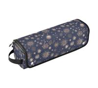 Dwarf Sac de voyage pour outils de coiffure avec coussinet résistant à la chaleur, organiseur portable pour fer à friser, fer à lisser, sèche-cheveux plat, organiseur portable