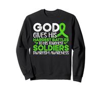 Dwarfism Warrior Soutenez la Sensibilisation au nanisme Sweatshirt
