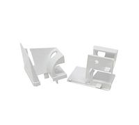 Dwaro.® Schüco Entonnoir pour rails de volet roulant en plastique - Blanc