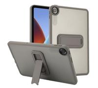 DWaybox Coque pour Xiaomi Poco Pad C1 9.7 Pouces 2026 Modèle, Coque Hybride Slim Antichoc avec Béquille, Bordure TPU Absorbant Les Chocs et PC Givré Mat -Gris