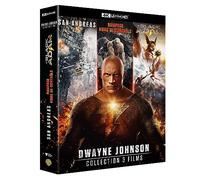 Coffret 3 films : San Andreas, Rampage, Black Adam – Dwayne Johnson – 4K Ultra HD + Blu-ray