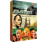 Dwayne Johnson : Faster + Bienvenue Dans La Jungle + Rédemption - Pack