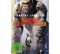 Rampage: Big Meets Bigger – Dwayne Johnson, Naomie Harris, Malin Akerman – DVD – Import