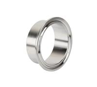 DWBPGVUN 1 pièce 19 mm-204 mm Tube O/D X Tri Clamp Weld Ferrule en acier inoxydable 304 Raccord de tuyau (89 mm x OD106 mm)