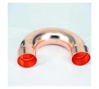 DWBPGVUN Adaptateur de tuyau de soudage 38 x 1,2 x 110 mm Coude à 180 degrés en cuivre pour réfrigérateur