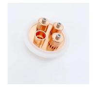 DWBPGVUN Lot de plaques à bulles en cuivre rouge de 7,6 cm avec joint double fente pour carte de 7,6 cm