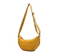 DWDC Sac à bandoulière, sac à bandoulière pour femme, petit croissant en nylon doux et décontracté, sac de poitrine, sac à dos de jour