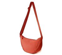 DWDC Sac à bandoulière, sac à bandoulière pour femme, petit croissant en nylon doux et décontracté, sac de poitrine, sac à dos de jour