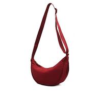 DWDC Sac à bandoulière, sac à bandoulière pour femme, petit croissant en nylon doux et décontracté, sac de poitrine, sac à dos de jour