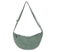 DWDC Sac à bandoulière, sac à bandoulière pour femme, petit croissant en velours côtelé doux et décontracté, sac de poitrine, sac à dos de jour