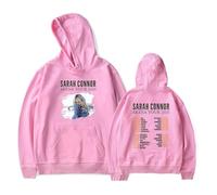 DWDKJU Sarah Connor Arena Tour 2026 Sweatshirts, Pulls à Capuche à Manches Longues Imprimés Graphiques Unisexes pour Les Fans De Singer,Rose,XXS