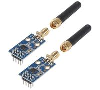 DWEII Lot de 2 modules sans fil CC1101 avec antenne SMA module émetteur-récepteur sans fil pour Arduino 315/433/868/915 MHz