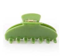 Dwenarry Grande pince à cheveux pour femme - Vert acétate - 10,2 cm