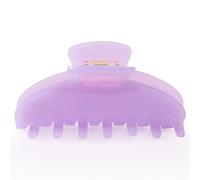 Dwenarry Grandes pinces à cheveux pour cheveux épais, écaille de tortue antidérapantes, grandes pinces à cheveux violettes, pinces papillon en celluloïd, forte tenue pour femme
