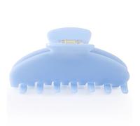 Dwenarry Grandes pinces à cheveux pour cheveux épais, écaille de tortue, antidérapantes, grandes pinces à cheveux bleues, pinces papillon en celluloïd, forte tenue pour femme